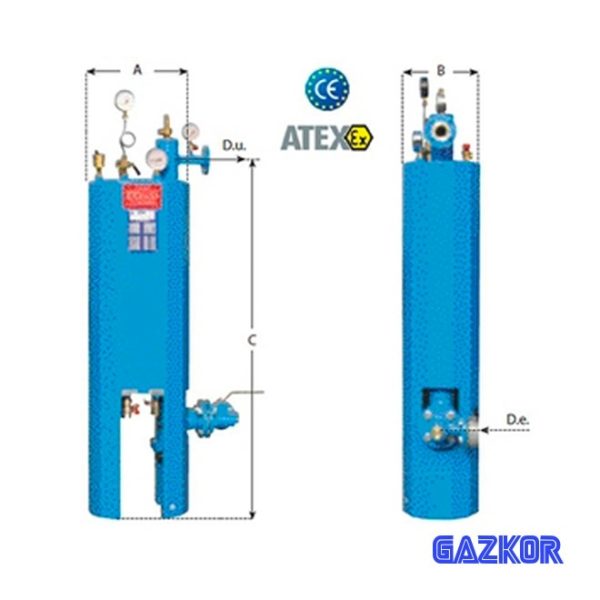 Водяной испаритель сжиженного газа