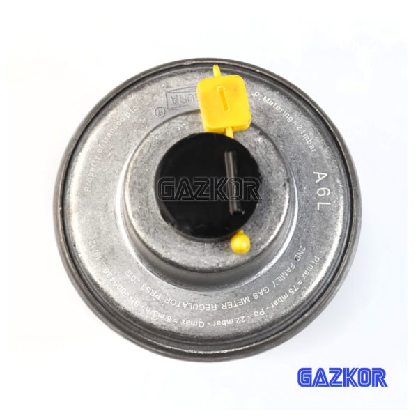 Регулятор-стабилизатор давления газа А6 N 4419900010 (угловой)