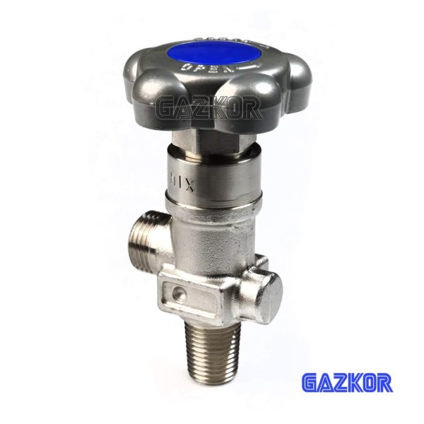 Вентиль для агрессивных чистых газов