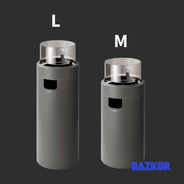 Газовый инфракрасный уличный обогреватель ENDERS NOVA LED серый