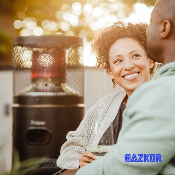 Газовый инфракрасный уличный обогреватель ENDERS POLO BLACK 2.0